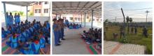 TEACHING SESSION AND GARDENING ACTIVITY OF SCOUTS AND GUIDES. (06/12/2023)